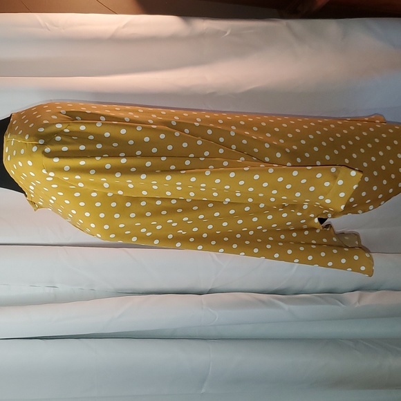 2/$30 Polka Dot Blouse - Picture 3 of 4